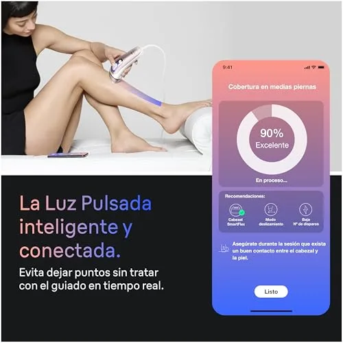 Braun ▫️ Depiladora Smart IPL Skin i·expert com luz pulsada, PL7311, Branco/Bronze 3