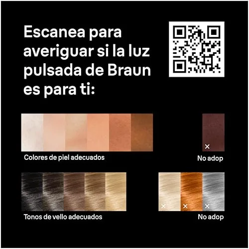 Braun ▫️ Depiladora a luz pulsada Silk·expert Pro 5, PL5234, Branco/Prateado 6