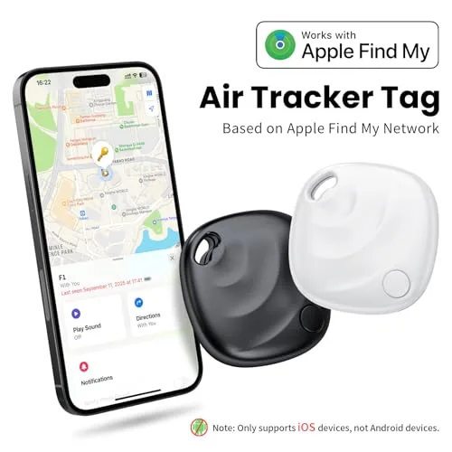 Hoxe ▫️ Tracker Tags - 4 unidades (apenas para iOS), Air Smart Tag para chaves e bagagem 2