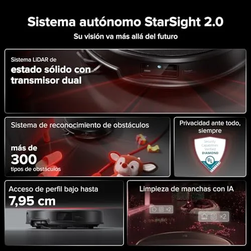 roborock ▫️ Saros 20 Set – Aspirador robô com sucção extrema de 36 000 Pa 3