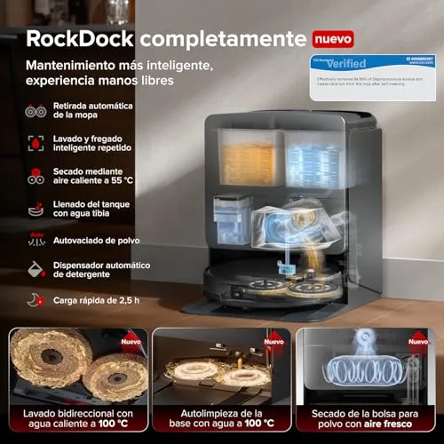 roborock ▫️ Saros 20 Set – Aspirador robô com sucção extrema de 36 000 Pa 5