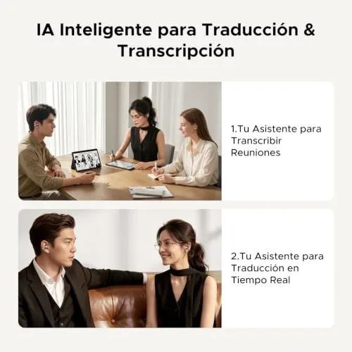 UGREEN ▫️ ClipBuds Pro 2 Auscultadores sem fios Bluetooth com tradução por IA, 46 horas de autonomia 6