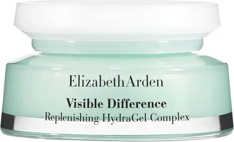 Elizabeth Arden ▫️ Visible Difference, Gel Facial Hidratante, com Ácido Hialurónico e Vitamina E, para uma hidratação intensa, suaviza e uniformiza a pele, textura leve, 75 ml