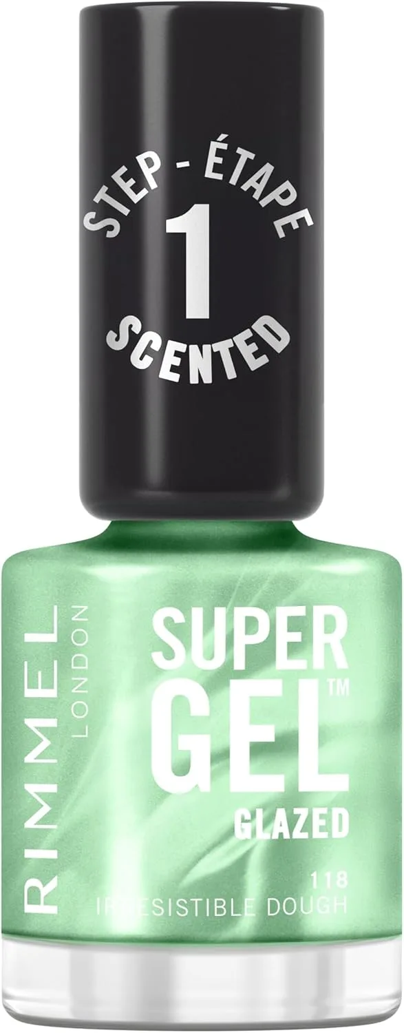 Rimmel London ▫️ Super Gel | Gel para unhas | tom 118 Irresistible Dough | 12 ml