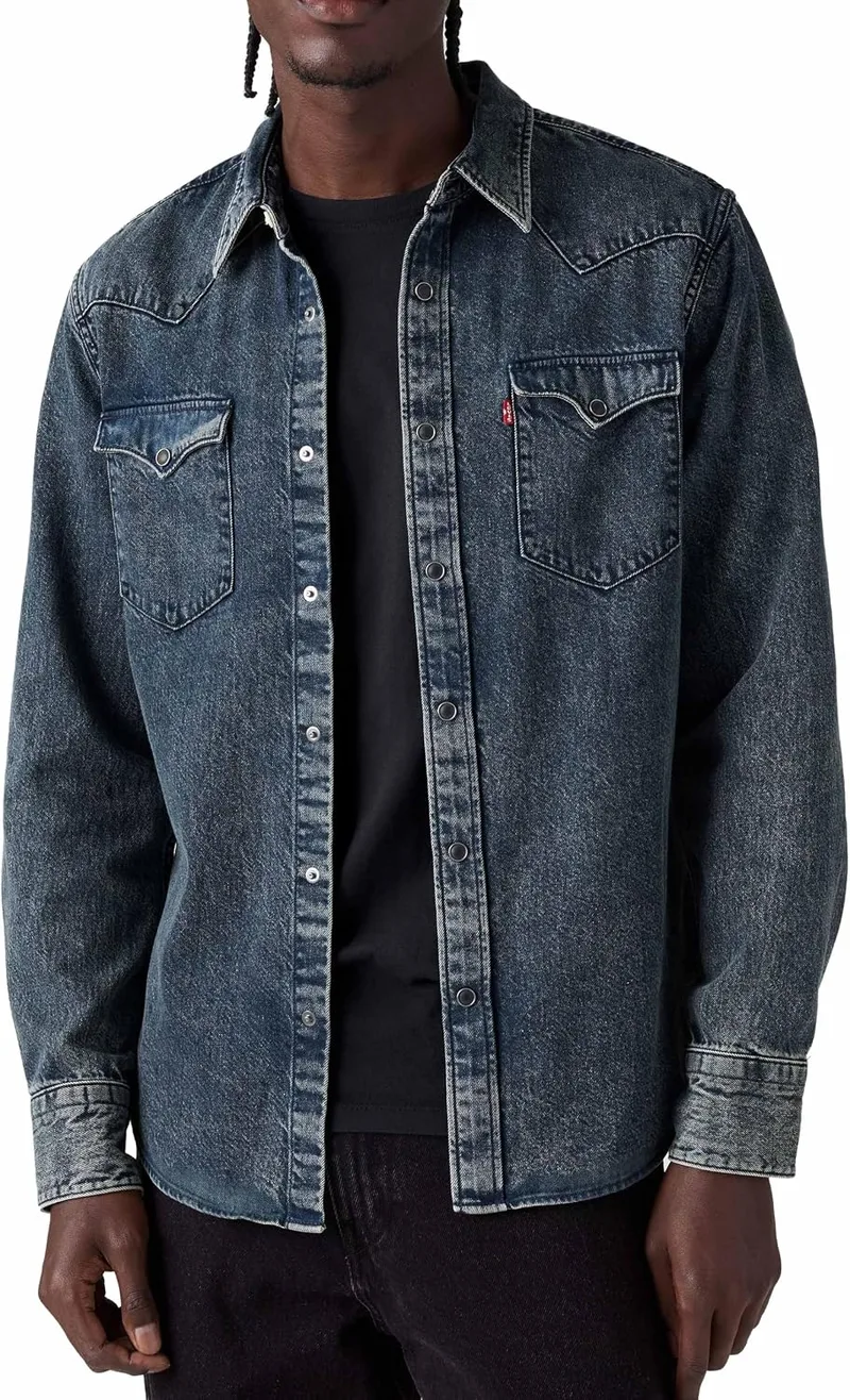 Levi's ▫️ Camisa Barstow Western Standard para homem