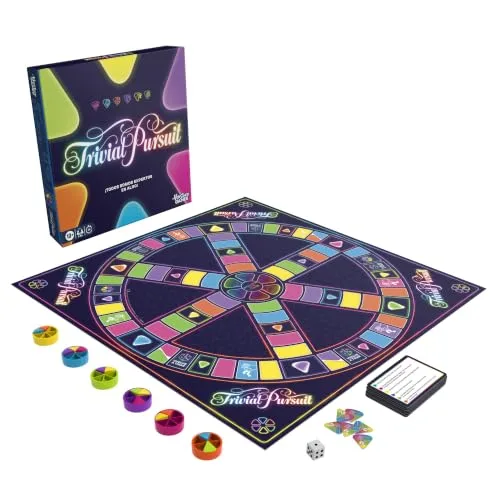Hasbro Gaming ▫️ Jogo de mesa Trivial Pursuit (2026) | Características atualizadas, cooperação e opções de equipa | Jogos divertidos de cultura geral | 1 a 6 jogadores ou mais | 45 minutos - Versão em espanhol 2