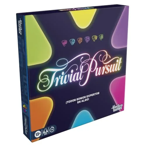 Hasbro Gaming ▫️ Jogo de mesa Trivial Pursuit (2026) | Características atualizadas, cooperação e opções de equipa | Jogos divertidos de cultura geral | 1 a 6 jogadores ou mais | 45 minutos - Versão em espanhol 5