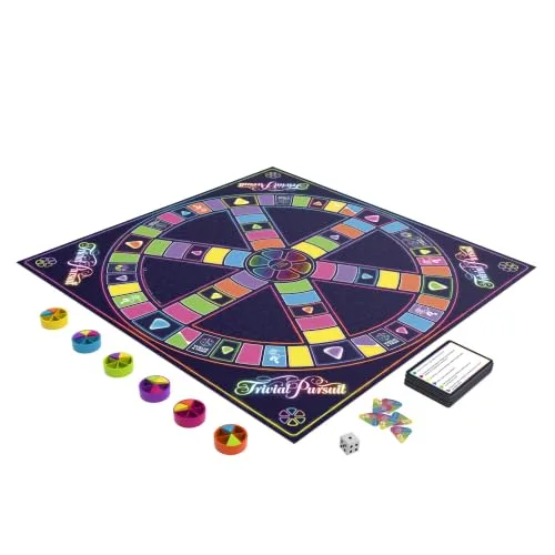 Hasbro Gaming ▫️ Jogo de mesa Trivial Pursuit (2026) | Características atualizadas, cooperação e opções de equipa | Jogos divertidos de cultura geral | 1 a 6 jogadores ou mais | 45 minutos - Versão em espanhol 6