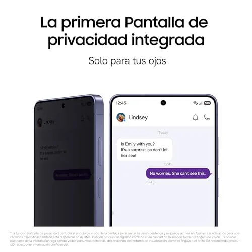 Samsung ▫️ Galaxy S26 Ultra, 1 TB, smartphone com Galaxy AI, câmara de 200 MP, 16 GB de RAM, bateria de 5000 mAh, garantia do fabricante de 3 anos + 1 ano extra, cor preta (versão espanhola) 5