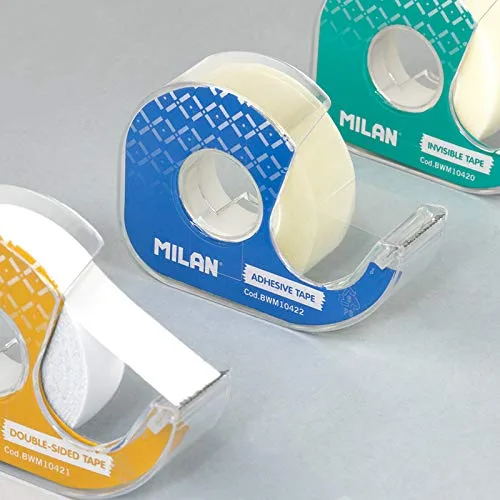 MILAN ▫️ Blister de fita adesiva de dupla face 15 mm x 10 m (Embalagem de 2) 4