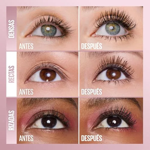 MAYBELLINE ▫️ New York, Lash Sensational Sky Tubes, Cílios definidos e comprimento extremo, longa duração e fórmula resistente, com manteiga de karité e óleo de rícino, Very Black | Rímel com efeito Tubes, definição e comprimento extremo, com manteiga de karité e óleo de rícino, Very Black 2