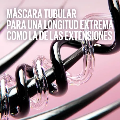MAYBELLINE ▫️ New York, Lash Sensational Sky Tubes, Cílios definidos e comprimento extremo, longa duração e fórmula resistente, com manteiga de karité e óleo de rícino, Very Black | Rímel com efeito Tubes, definição e comprimento extremo, com manteiga de karité e óleo de rícino, Very Black 4