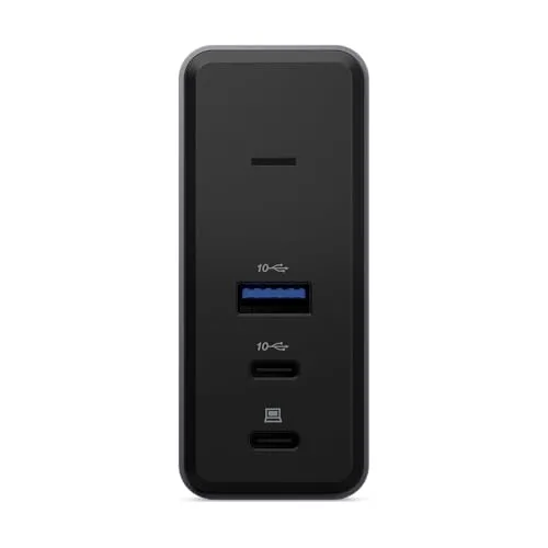 Lenovo ▫️ Dock GAN (1 x HDMI 2.1, 1 x Leitor de cartões TF, Módulo GAN integrado de 65 W, 1 x USB-A, 1 x USB-C, 1 x Carregamento USB-C para NB) - Cor: cinzento 2