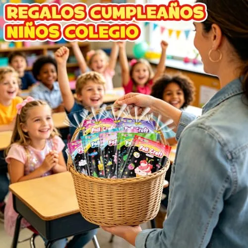 FUNNYB&G ▫️ Conjunto de 16 peças 2 em 1: Kit de Arte com Folha Metálica + Livros para Colorir 6