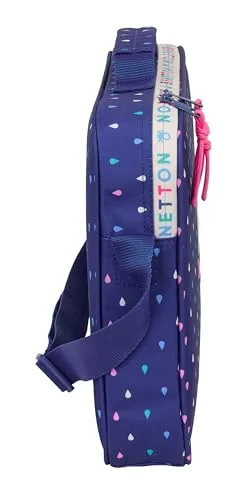 Safta ▫️ BENETTON DROP - Mala para atividades extracurriculares, mala multifuncional, mala a tiracolo, prática e versátil, qualidade e resistência, 38 x 6 x 28 cm 3