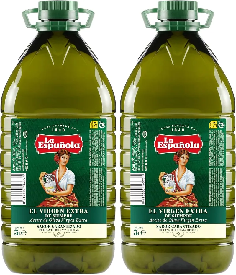 LA ESPANOLA ▫️ LA ESPAÑOLA - Azeite Virgem Extra - Garrafa de 3 litros (Embalagem de 2)