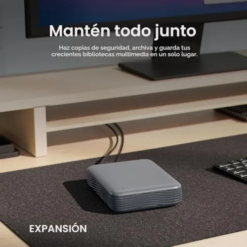 Seagate ▫️ Disco rígido de secretária Expansion de 4 TB | USB-C (STNP4000400) 3