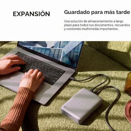Seagate ▫️ Disco rígido de secretária Expansion de 4 TB | USB-C (STNP4000400) 5