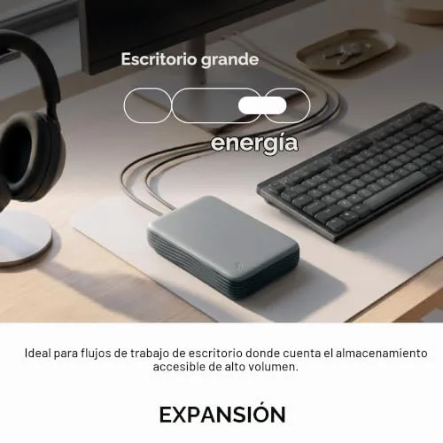 Seagate ▫️ Disco rígido de secretária Expansion de 4 TB | USB-C (STNP4000400) 6