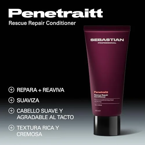 Professional Sebastian ▫️ Sebastian Professional PENETRAITT Condicionador Suavizante (200 ml) 3