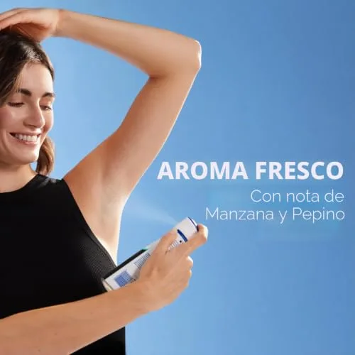 NIVEA ▫️ Desodorizante em spray refrescante em preto e branco, 150 ml (Embalagem de 4) 4