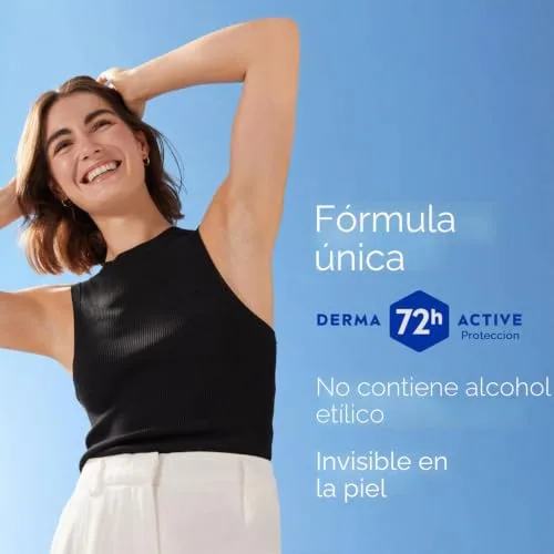 NIVEA ▫️ Desodorizante em spray refrescante em preto e branco, 150 ml (Embalagem de 4) 6