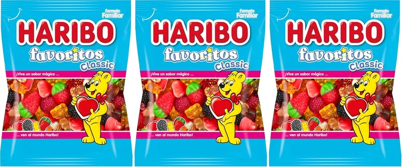 HARIBO ▫️ Favoritos Classic 1x250 g (Embalagem de 3)