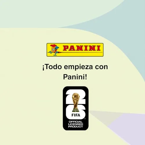 Panini ▫️ Copa do Mundo da FIFA 2026 Coleção Oficial de Cromos Caixa de 50 pacotes - Cromos do Mundial 2026 - Coleção Oficial 6