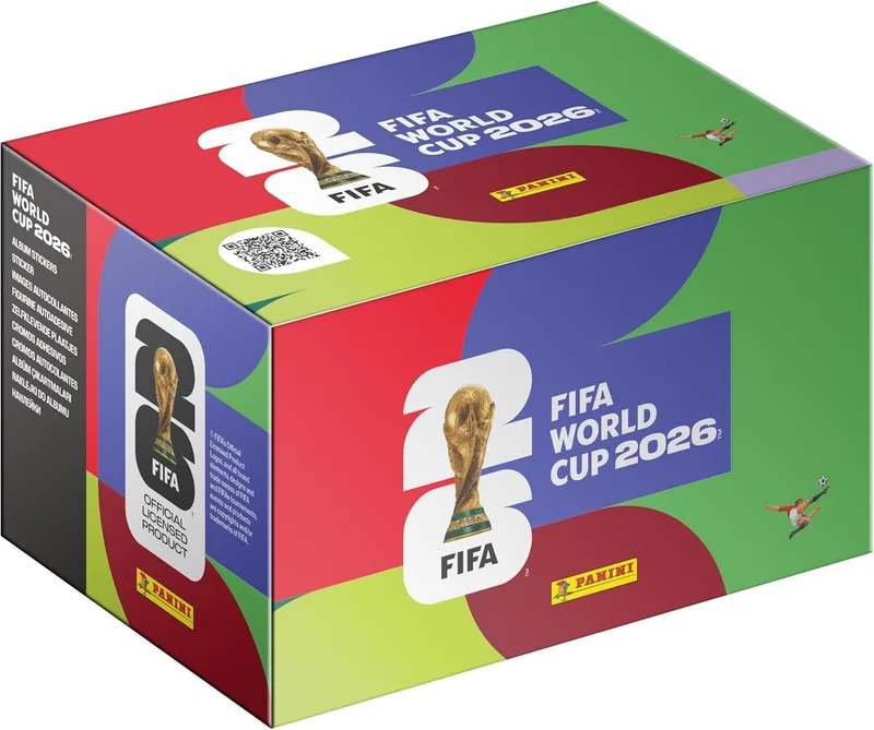 Panini ▫️ 2026 FIFA World Cup - Caixa de 100 mangas