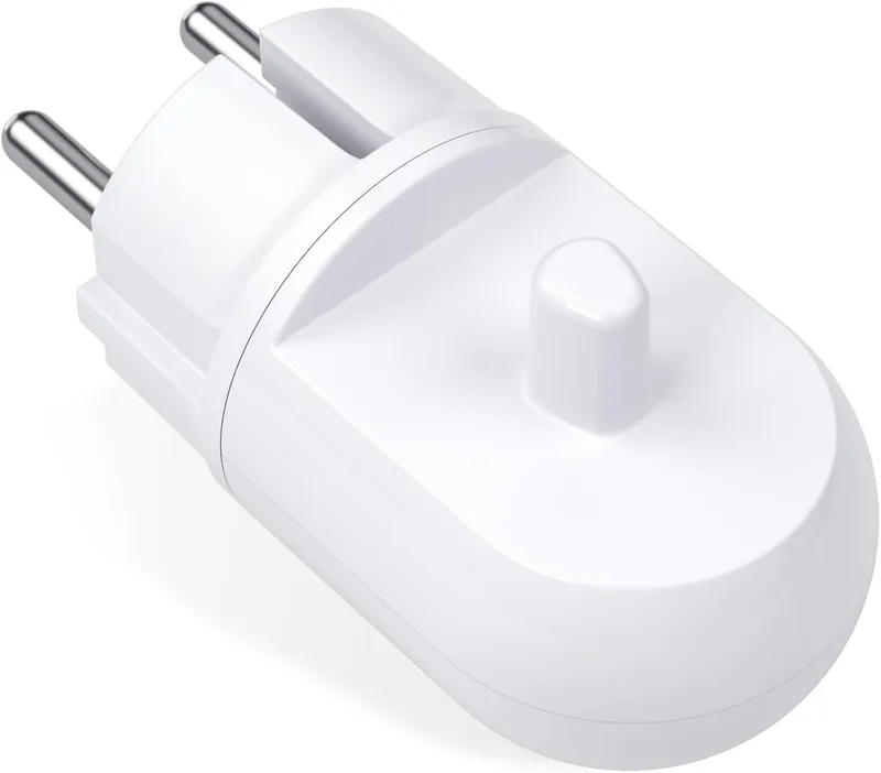 Newding ▫️ Carregador sem fios para escova de dentes elétrica, compatível com Braun Oral-B Vitality Pro/Pro 3/3000/3900N/ iO2/ iO3/ iO6/ iO5/Junior/Smart Series, Tomada de Parede Direta sem Fios para uma Casa de Banho Organizada