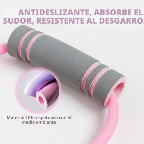 CERCTLA ▫️ Conjunto de 2 peças: Fita de resistência em forma de 8 com alças, corda elástica multifunções, fita de resistência para as mãos, expansor de peito, fita elástica para exercícios de corpo inteiro 3
