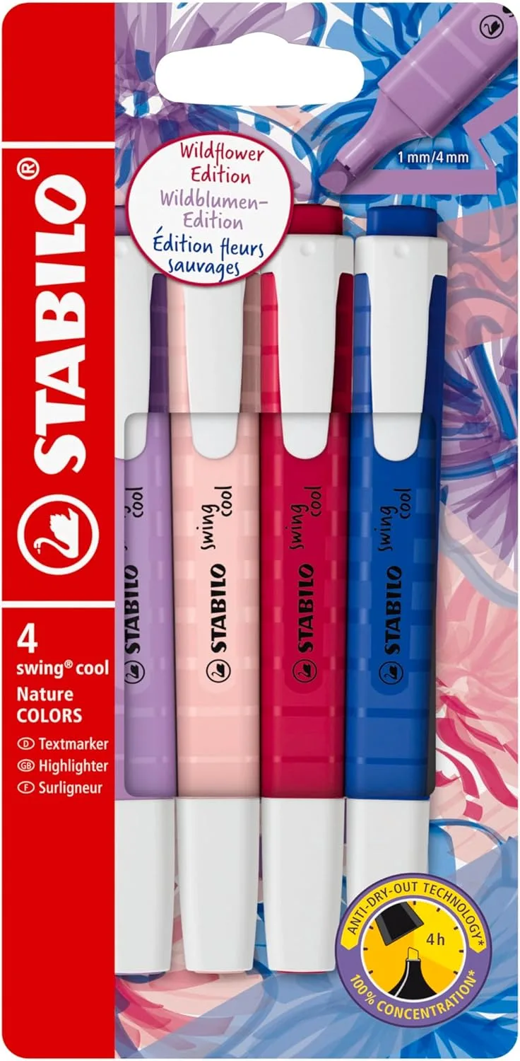 STABILO ▫️ marcador - swing cool NatureCOLORS Wildflower