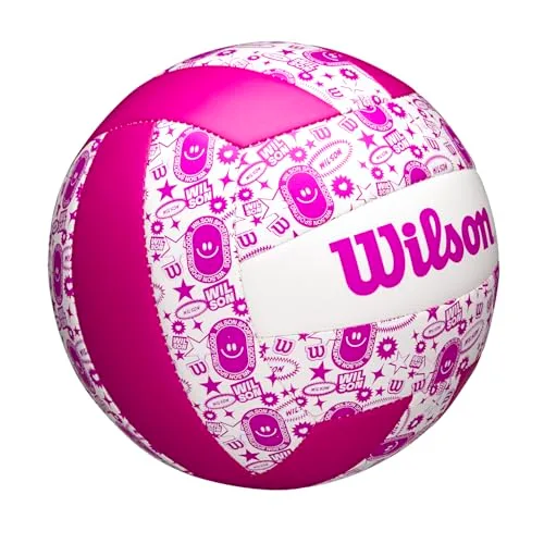 Wilson ▫️ Bola de voleibol Stamp, em couro sintético, arrojada e brilhante, desempenho fiável, tecnologia de retenção de ar 2