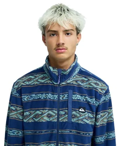 Quiksilver ▫️ No Destination Fz Camisola tipo casaco de malha para homem 3