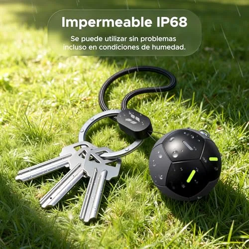 UGREEN ▫️ FineTrack 2 Smart Finder - Design de Futebol - Compatível com iOS - Preto 3