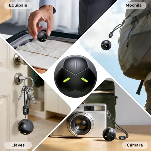 UGREEN ▫️ FineTrack 2 Smart Finder - Design de Futebol - Compatível com iOS - Preto 7