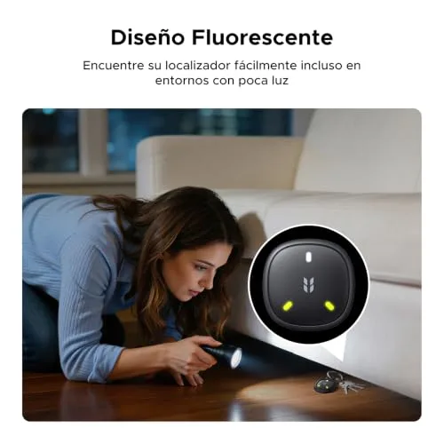 UGREEN ▫️ FineTrack Mini DUO 2 Finder para iOS (Find My) e Android (Find Hub) – 4 unidades 3