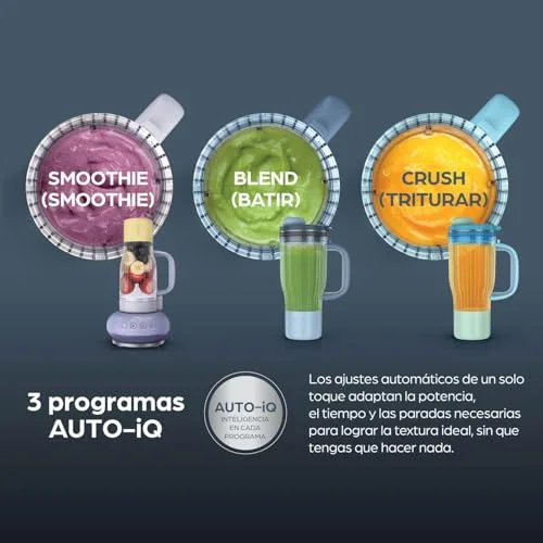 Ninja ▫️ BlendBoss, Liquidificador Portátil com Copo, Limonada de Lavanda 4