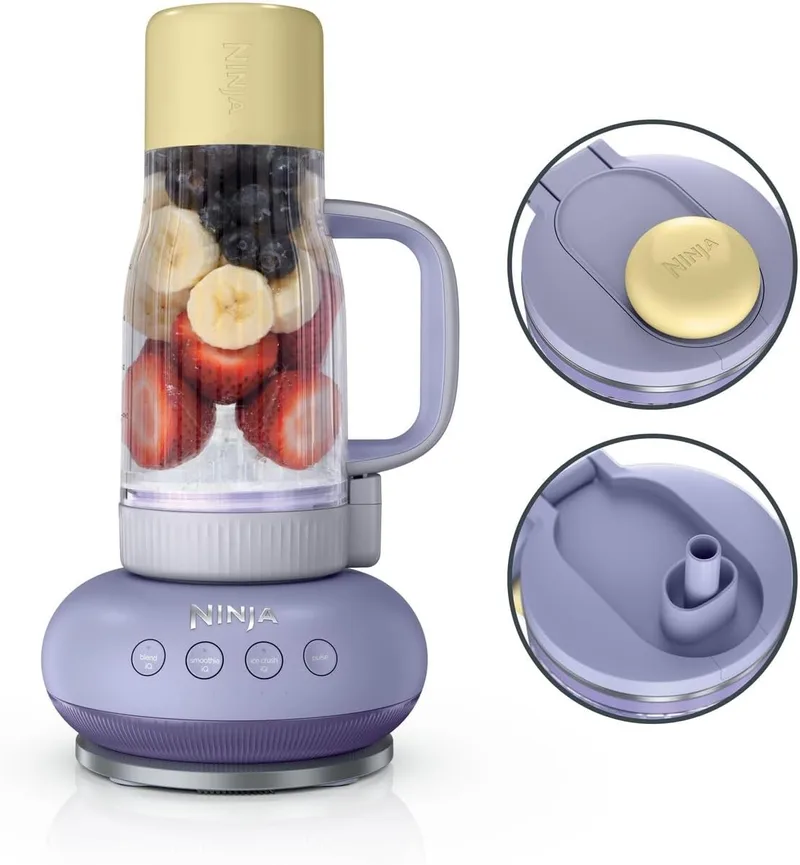 Ninja ▫️ BlendBoss, Liquidificador Portátil com Copo, Limonada de Lavanda