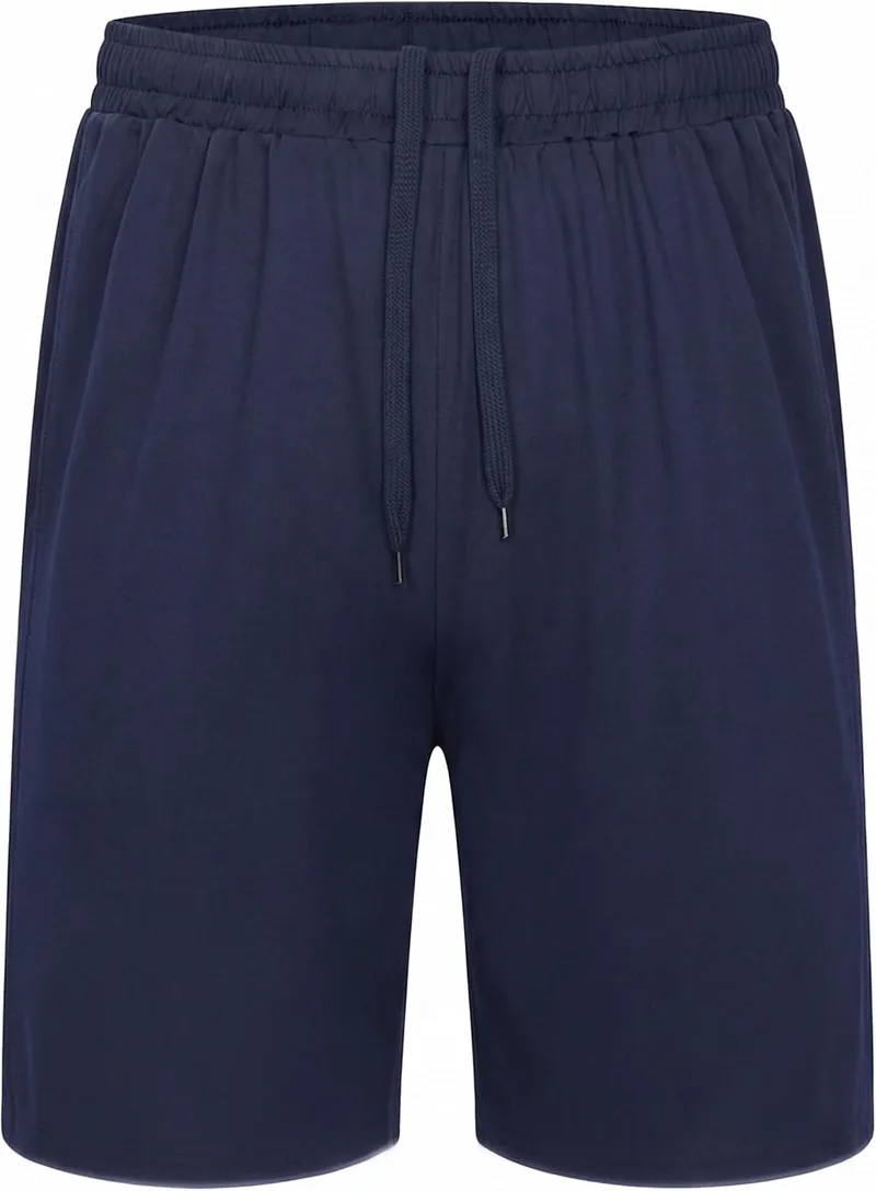 Marvmys ▫️ Calções Desportivos para Homem de Verão – Calções Desportivos para Homem com Cintura Elástica e Cordão Interior para Corrida, Ginásio e Fitness – S-3XL