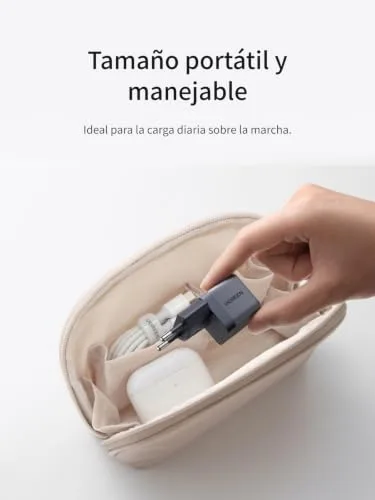 UGREEN ▫️ Nexode Mini Carregador USB-C Carregamento Rápido PPS 45 W 1C GAN Tomada USB 4