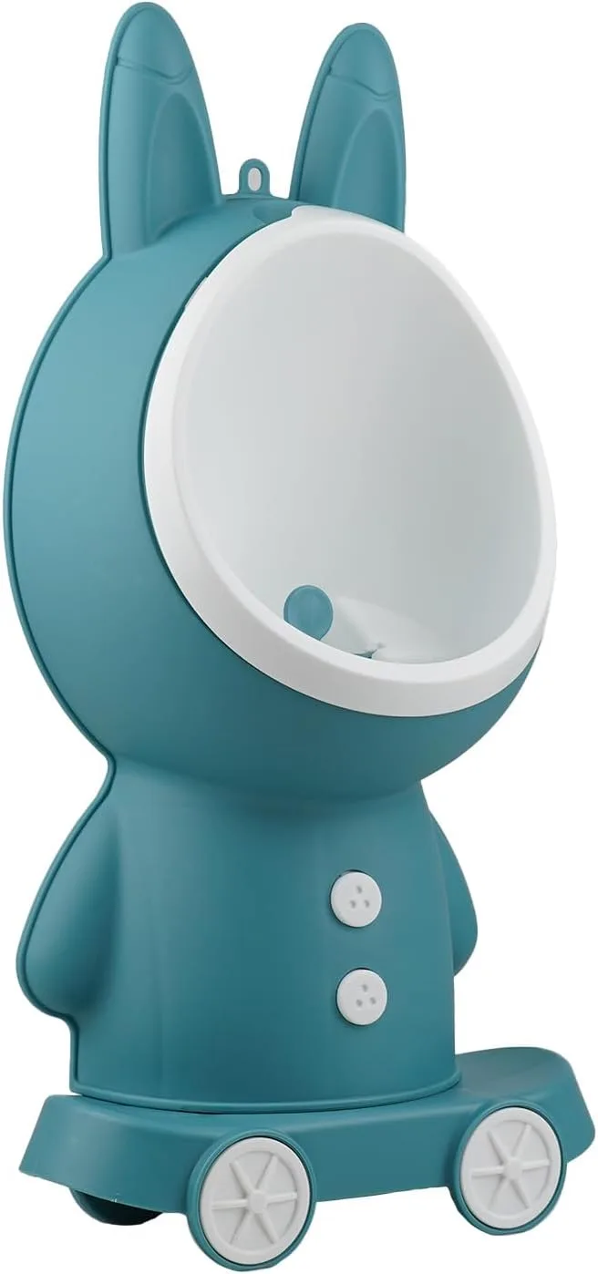 Thermobaby ▫️ Penico em forma de coelho – Penicos para treino de higiene infantil – Sanita infantil divertida – Ajustável – 3 alturas de regulação – Coelho – Azul