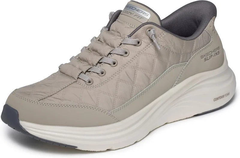 Skechers ▫️ Contour Foam Cozy Fit Hands Free Slip-in - Ténis para homem