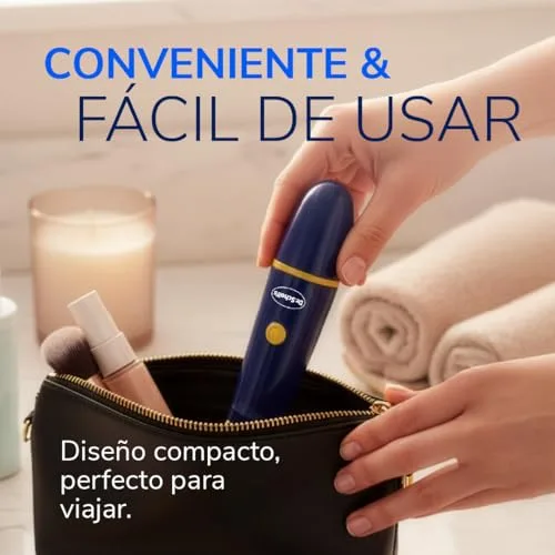 Dr. Scholl's ▫️ Lima elétrica para pedicure : esfolia e elimina calosidades e calos instantaneamente. Suaviza os pés em segundos. Lixa suavemente. Ideal para viagens. Inclui pilhas AAA 5
