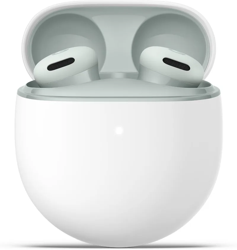 Google ▫️ Pixel Buds 2a - Auscultadores intra-auriculares sem fios com cancelamento ativo de ruído - Leves e confortáveis - Resistentes à água - Compatíveis com Bluetooth - Cinzento Névoa