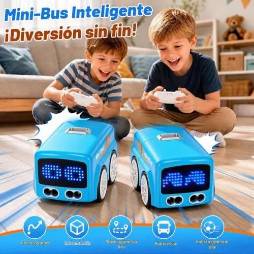 Umikk ▫️ Autocarro RC Magic Mini com sequência de gestos, modo de fuga e função de linha 3