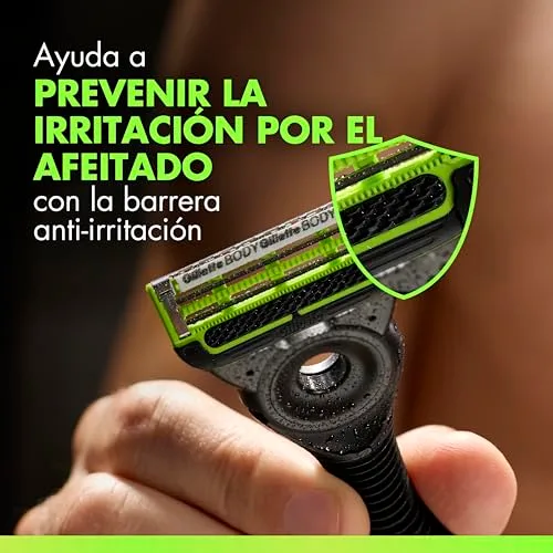 Gillette ▫️ Labs Body + Intimate Lâminas de barbear para o corpo masculino, embalagem de 16 3