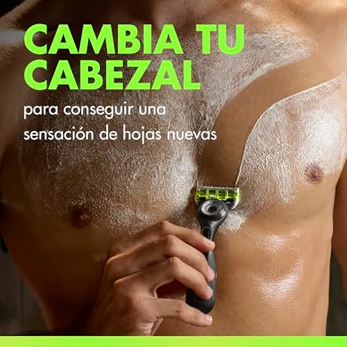 Gillette ▫️ Labs Body + Intimate Lâminas de barbear para o corpo masculino, embalagem de 16 6