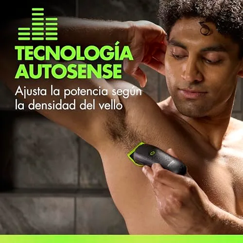 Gillette ▫️ Labs i5 Body + Intimate - Máquina de barbear corporal, 6 acessórios, preta 3