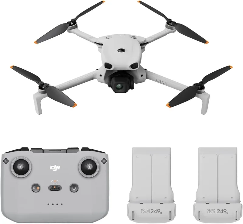DJI ▫️ Lito - Conjunto de 2 baterias (RC-N3), versão atualizada do Mini 4K